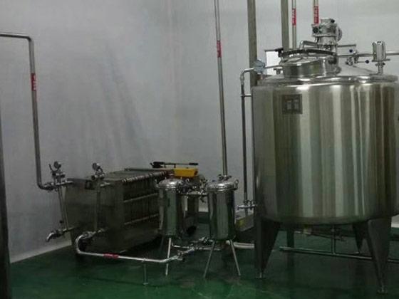 果酒精濾現場